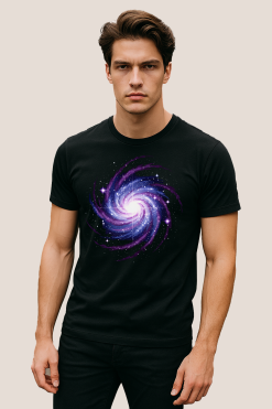 Camiseta Masculina Woor Galáxia