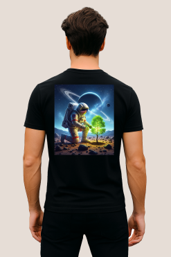 Camiseta Masculina Woor Jardineiro Espacial