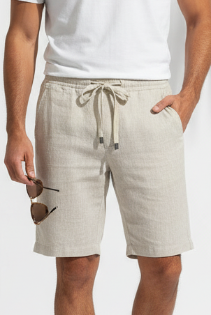 Bermuda-de-Linho-Bege-Claro