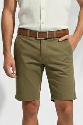 Bermuda-de-Sarja-Verde-Oliva