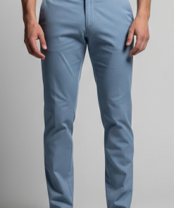 Calça de Tencel (Lyocell) Masculina Azul Ilhas Gregas