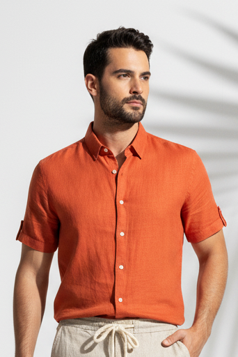 Camisa-Linho-Terracota