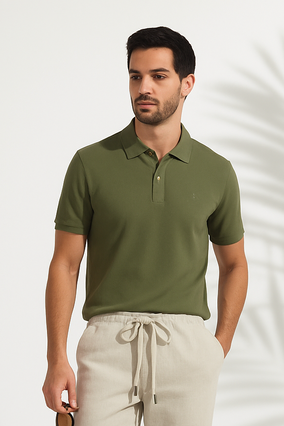 Camisa-Sarja-Verde-Oliva