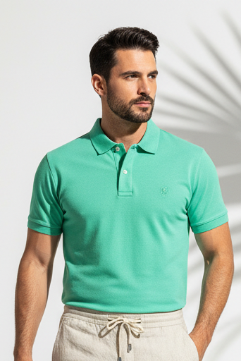 Polo-de-Malha-Piquet-Verde-Água