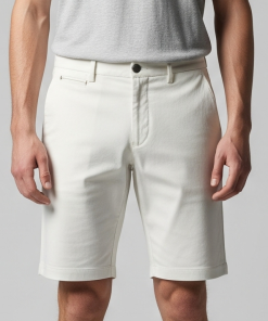 Bermuda Masculina de Sarja Leve Gelo