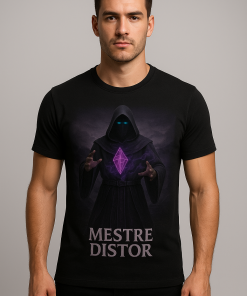 Camiseta Masculina Mestre Distor: O Feiticeiro Enganador
