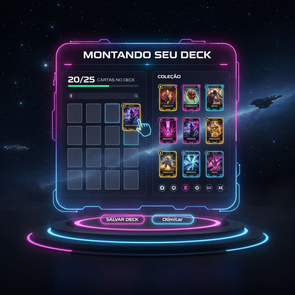 Montando seu Deck